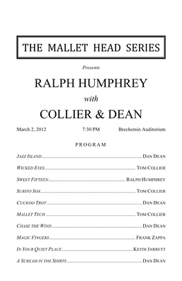 Ralph Humphrey Collier & Dean