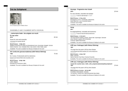 Iris Ter Schiphorst Assange - Fragmente Einer Unzeit 2019 20 Min for Voice (Female), Ensemble and Sampler 1.1.1.1-1.1.1.0-Perc(2)-2Pft-Strings(1.1.1.2.1)