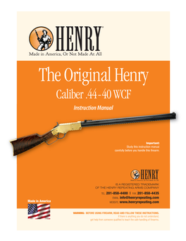 Original Henry Rifle