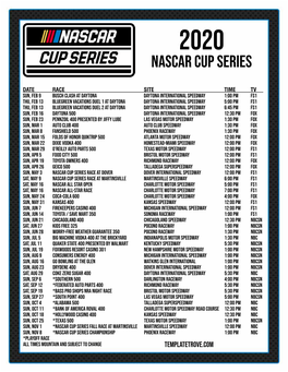 NASCAR Cup Series