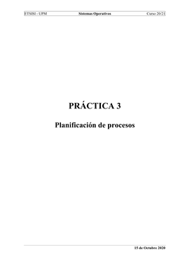 Planificación De Procesos