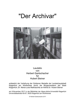 "Der Archivar"