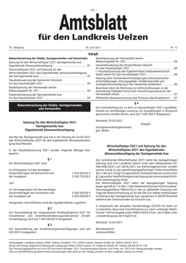 Amtsblatt Nr. 12-2021.Indd