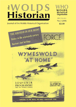 The Wolds Historian No. 3 2006