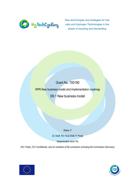 New Business Model and Implementation Roadmap D6.1 New Business Model