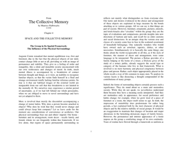 The Collective Memory of These Objects Are Explained in Large Measure by the Bonds by Maurice Halbwachs Attaching Us to Various Groups