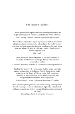 Bad News for Labour