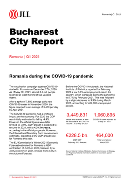 Bucharest City Report