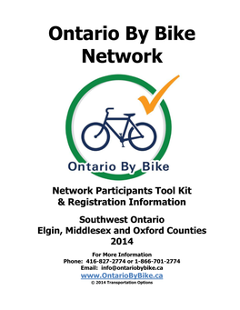 Ontario by Bike Network