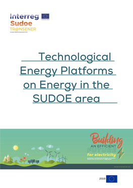 Technological Energy Platforms on Energy in the SUDOE Area