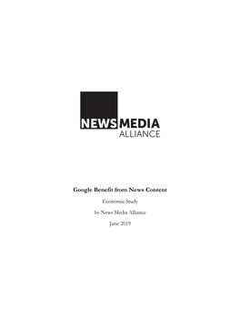 Google Benefit from News Content