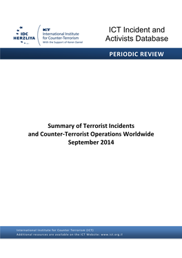 ICT Incident and Activists Database