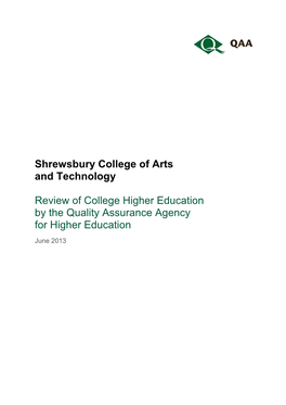 Shrewsbury College of Arts and Technology