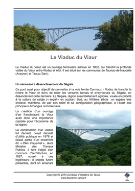 Le Viaduc Du Viaur