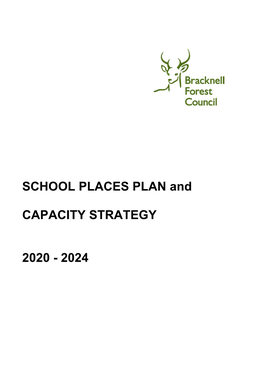 School Places Plan 2020-24 V12 Schools Forum