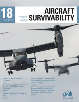 Aircraft Survivability