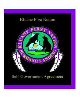 Kluane First Nation Self-Government Agreement