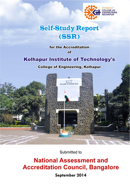 NAAC Self Study Report Cycle-1 As On