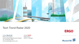 Tech Trend Radar 2020