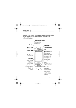 Customising Handset Settings