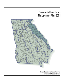 Savannah River Basin Management Plan 2001