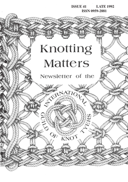 Knotting Matters 41