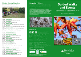 Guided Walks and Events