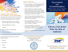 Oxycodone Acetaminophen