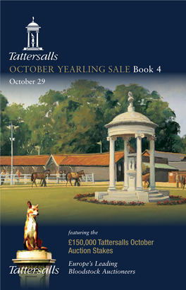 Tattersalls October Yearling Sale Book 4