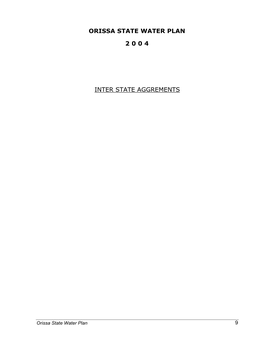 Inter State Agreements