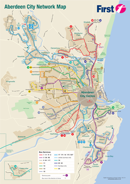 Aberdeen City Network Map