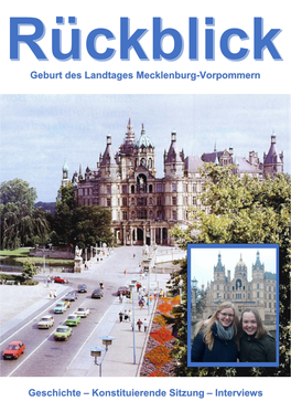 Geburt Des Landtages Mecklenburg-Vorpommern