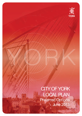 City of York Local Plan Preferred Options (June 2013)