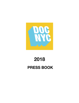 Doc Nyc 2018 Press Book