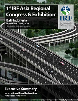 1St IRF Asia Regional Congress & Exhibition