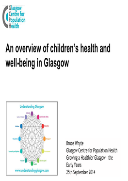An Overview of Children's Health and Well-Being in Glasgow