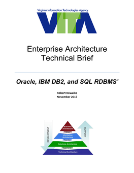 Oracle, IBM DB2, and SQL RDBMS’