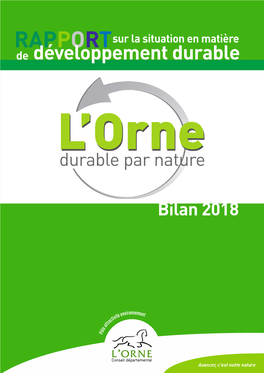 Rapportsur La Situation En Matière De Développement Durable