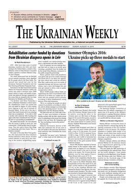 The Ukrainian Weekly, 2016