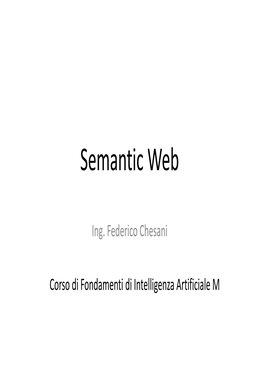 Semantic Web