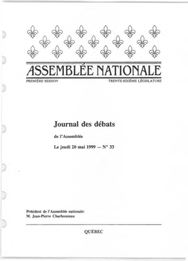 Assemblée Nationale Du Québec