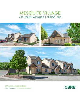 Mesquite Village 412 South Avenue F | Texico, NM