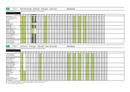 Fahrplan Der Albtalbahn .Pdf