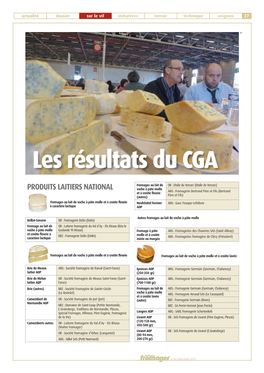 Les Résultats Du CGA