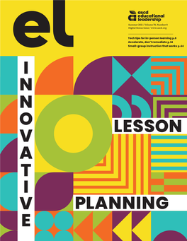 Lesson Planning I N N O V a T I