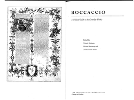 BOCCACCIO ~-' 'I:11B~ Ijr,-N;L!All't'f.'•Tttd~Ri'i Qn~T'li:\.T1.' P,;~Fh;Wi ;::~ R~ N R- 1.1I-1 Nl~Crnn N.1Pt11 Fi.