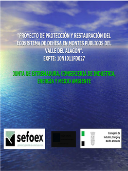 “Proyecto De Protección Y Restauración Del Ecosistema De Dehesa En Montes Públicos Del Valle Del Alagón”. Expte: 10N1011fd027