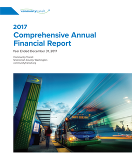 2017 Comprehensive Annual Financial Report Year Ended December 31, 2017
