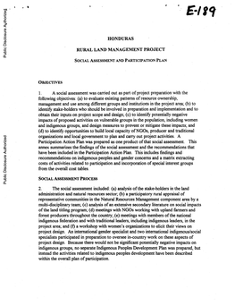 World Bank Document