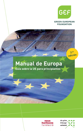 Manual De Europa Guía Sobre La UE Para Principiantes